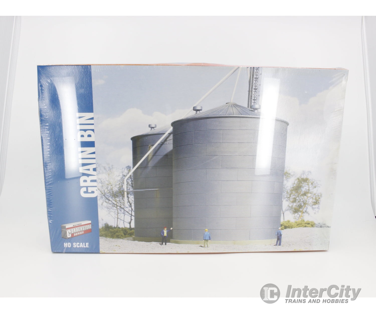 Walthers 933-3123 Ho Grain Bin Kit (B) Structures