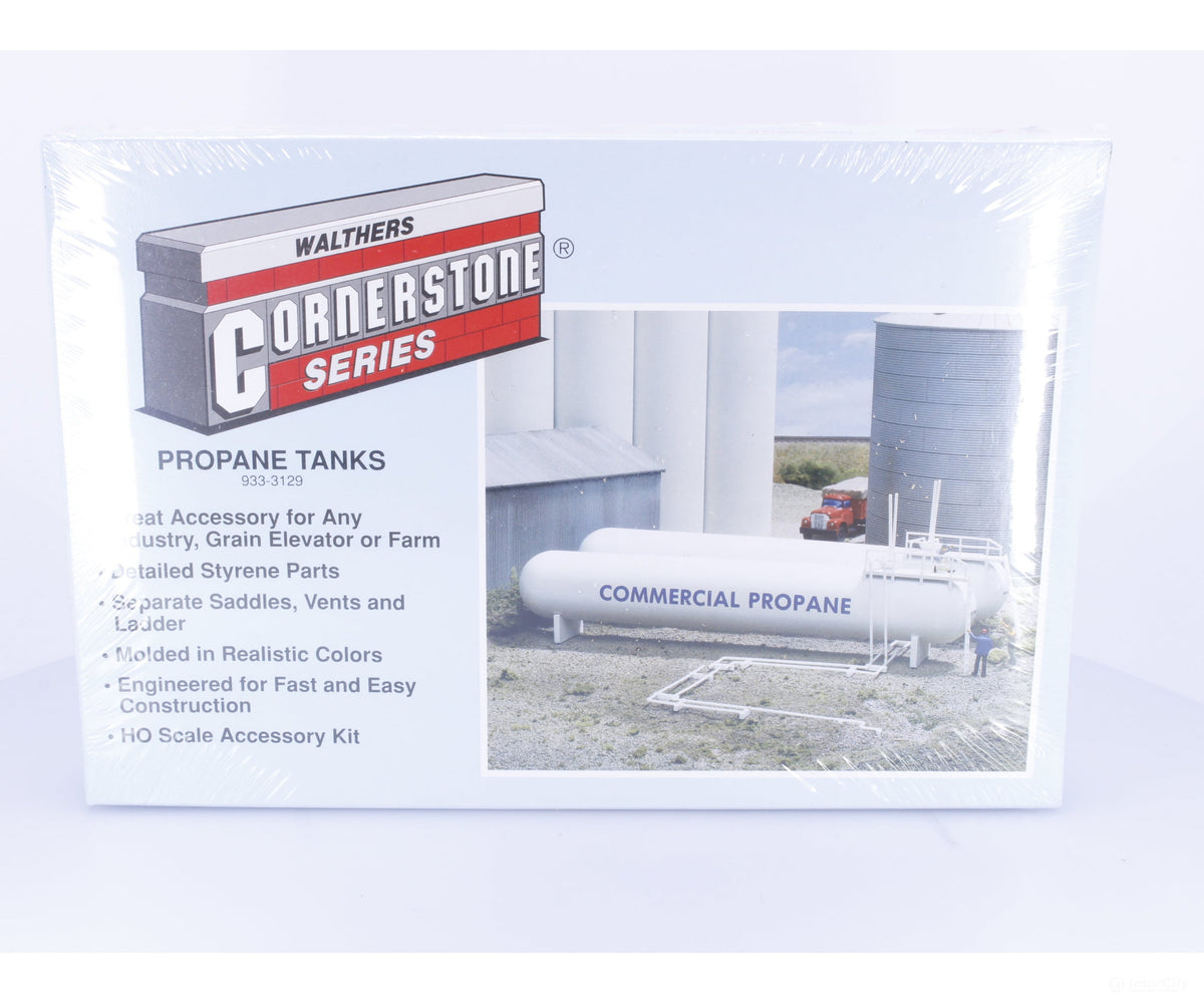 Walthers 933-3129 HO Propane Tanks Kit #2 - Structures