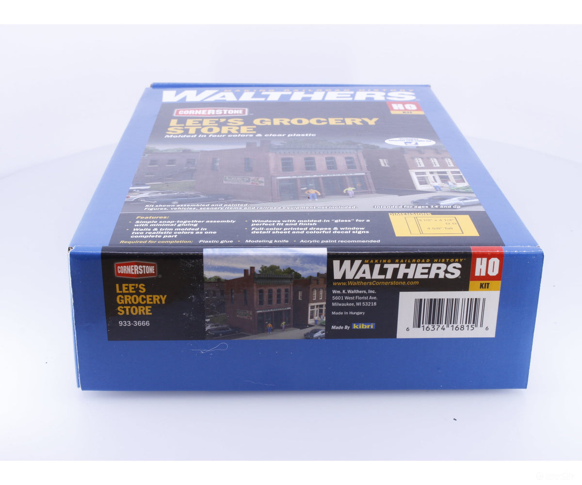 Walthers 933-3666 HO Lee’s Grocery Store - Structures