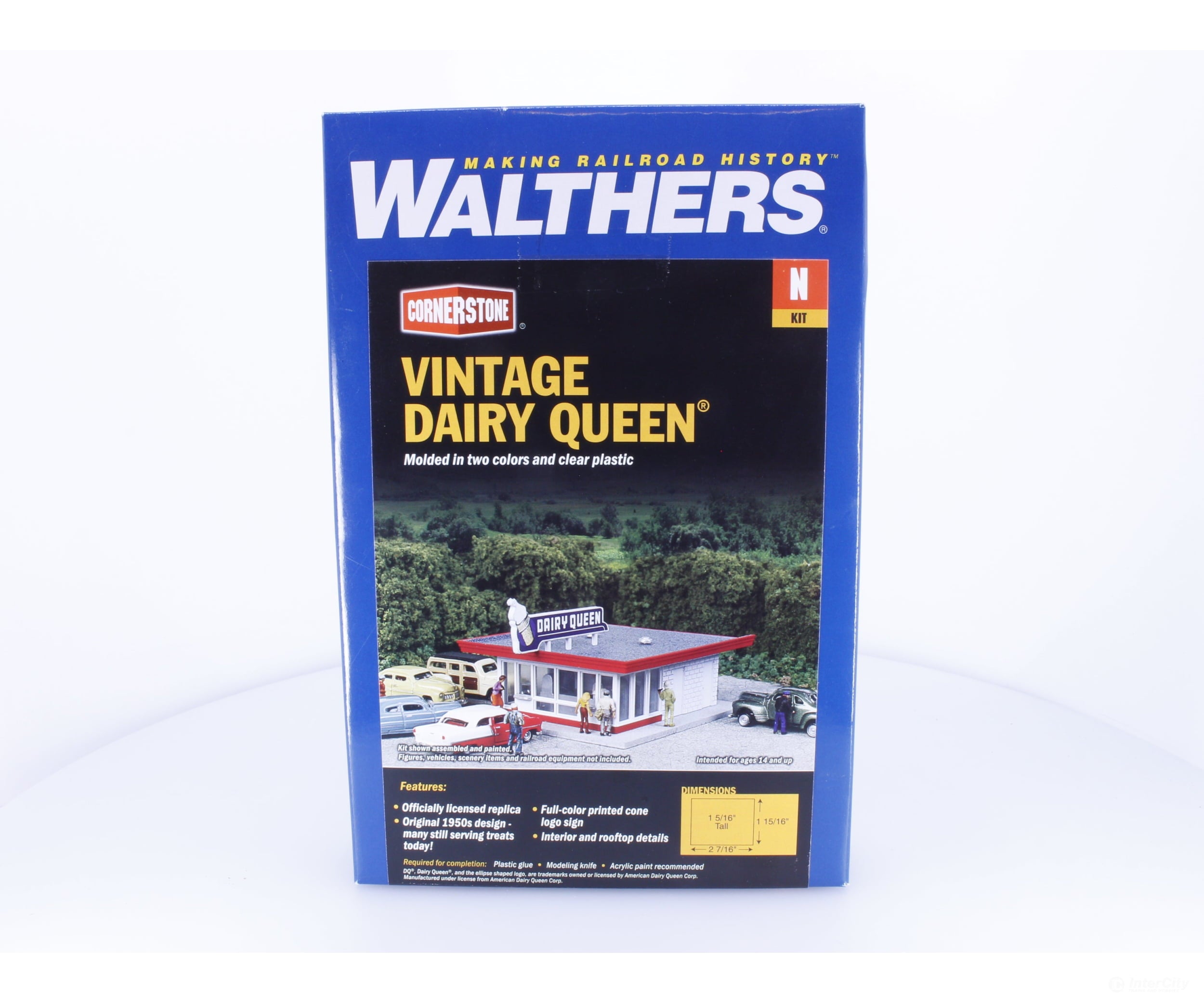 Walthers 933-3845 N Vintage Dairy Queen - Structures