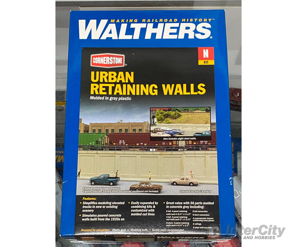 Walthers 933-3882 N Urban Retaining Walls Structures