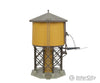 Walthers Cornerstone 2813 Wood Water Tank - Built-Ups -- Assembled Yellow Ochre 3-1/2 X 3-7/8