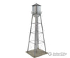 Walthers Cornerstone 2826 City Water Tower - Built-Ups -- Assembled Silver 3-3/4 X 11’ 9.3 27.5Cm