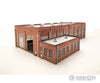 Walthers Cornerstone 2923 130’ 2-Stall Diesel Engine House -- Kit Structures