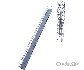 Walthers Cornerstone 2940 Conveyor Bridge And Support Tower -- Photo-Etched Kit Scenery Details