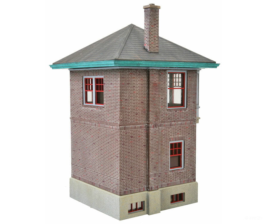 Walthers Cornerstone 2982 Pennsylvania Railroad Block & Interlocking Station -- Kit - 2-7/16 X