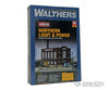 Walthers Cornerstone 3021 Northern Light And Power Powerhouse -- Kit - 12-3/4 X 6-1/2 7’ 31.8