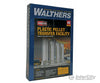 Walthers Cornerstone 3081 Plastic Pellet Transfer Facility -- Kit - 19-5/8 X 4-1/16 8-1/4’ 49.8