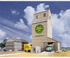 Walthers Cornerstone 3096 Valley Growers Association Steel Grain Elevator -- Kit Structures