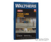 Walthers Cornerstone 3125 Chain-Link Fence - Kit Up To 2 Gates -- Scale Length: Approximately 80