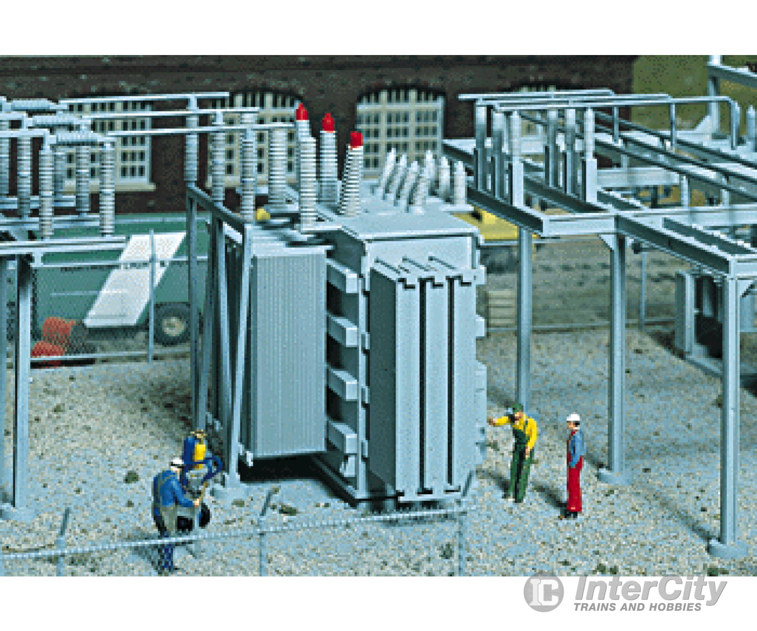 Walthers Cornerstone 3126 Electric Transformer -- Kit - 4 X 2-1/4 2-3/4’ 10.2 5.7 7Cm Scenery