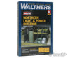 Walthers Cornerstone 3130 Interior Kit -- For Northern Light & Power Powerhouse Scenery Details