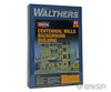 Walthers Cornerstone 3160 Centennial Mills Background Building -- Kit - 10-3/16 X 1-15/16 8-7/16’