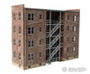 Walthers Cornerstone 3177 Parkview Terrace Background Building -- Kit - 7-3/4 X 2-3/16 6’ 19.7