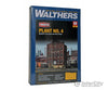 Walthers Cornerstone 3183 Plant No. 4 Background Building -- Kit - 6 X 2-1/4 7-1/2’ 15 5.6 18.7Cm