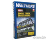 Walthers Cornerstone 3185 Single - Track Railroad Truss Bridge - - Kit - 20 X 3 - 1/4 5’ 50 8.1