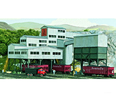 Walthers Cornerstone 3221 New River Mining Company -- Kit - Main Bldg: 7-1/2 X 5-3/8 5-5/8; Truck