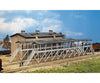Walthers Cornerstone 3245 Ice House & Icing Platform -- Kit - Overall: 9-7/8 X 3-3/4’ 25 9.5Cm