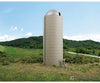 Walthers Cornerstone 3332 Concrete-Style Silo -- Kit - 1-5/8’ X 5-1/2’ 42 142Cm Structures