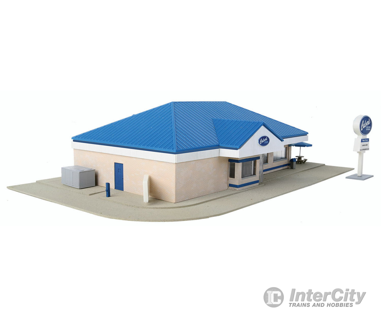 Walthers Cornerstone 3486 Culver’s(R) -- Kit - 13-1/4 X 8-1/4 3-1/4’ 33.1 20.6 8.1Cm Structures