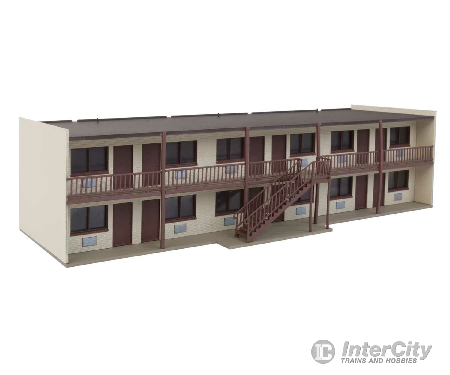 Walthers Cornerstone 3488 Vintage Motor Hotel - - Kit - 10 - 3/16 X 4 2 - 5/8’ 25.8 10.1 6.6Cm
