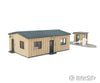 Walthers Cornerstone 3517 Office & Guard Shack -- Kit - Office: 4-1/8 X 3 1-1/2’ 10.5 7.6 3.8Cm