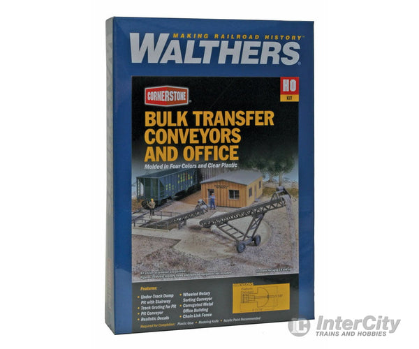 Walthers Cornerstone 3519 Bulk Transfer Conveyor Pkg(2) -- Kit - Conveyor: 9-11/16 X 5-3/8’ 24.6