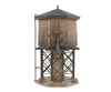 Walthers Cornerstone 3531 Wood Water Tank -- Kit - 3-1/2 X 3-7/8 6-5/8’ 8.7 9.6 16.5Cm Structures