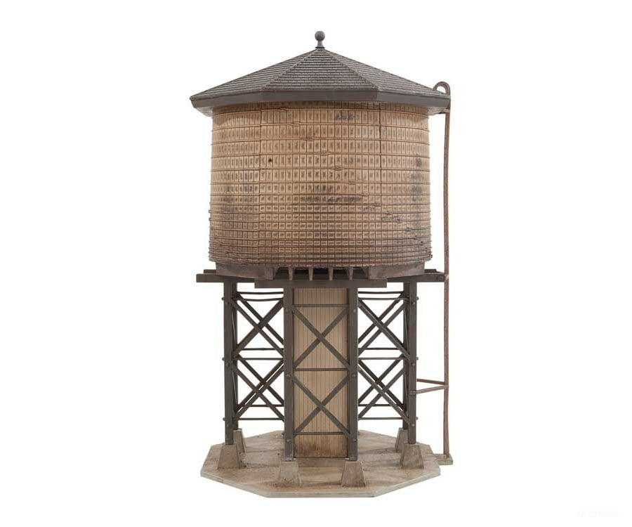 Walthers Cornerstone 3531 Wood Water Tank -- Kit - 3-1/2 X 3-7/8 6-5/8’ 8.7 9.6 16.5Cm Structures