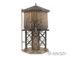 Walthers Cornerstone 3531 Wood Water Tank -- Kit - 3-1/2 X 3-7/8 6-5/8’ 8.7 9.6 16.5Cm Structures