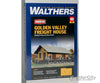 Walthers Cornerstone 3533 Golden Valley Freight House -- Kit - 8-3/8 X 3-3/8 3-1/4’ 20.9 8.4