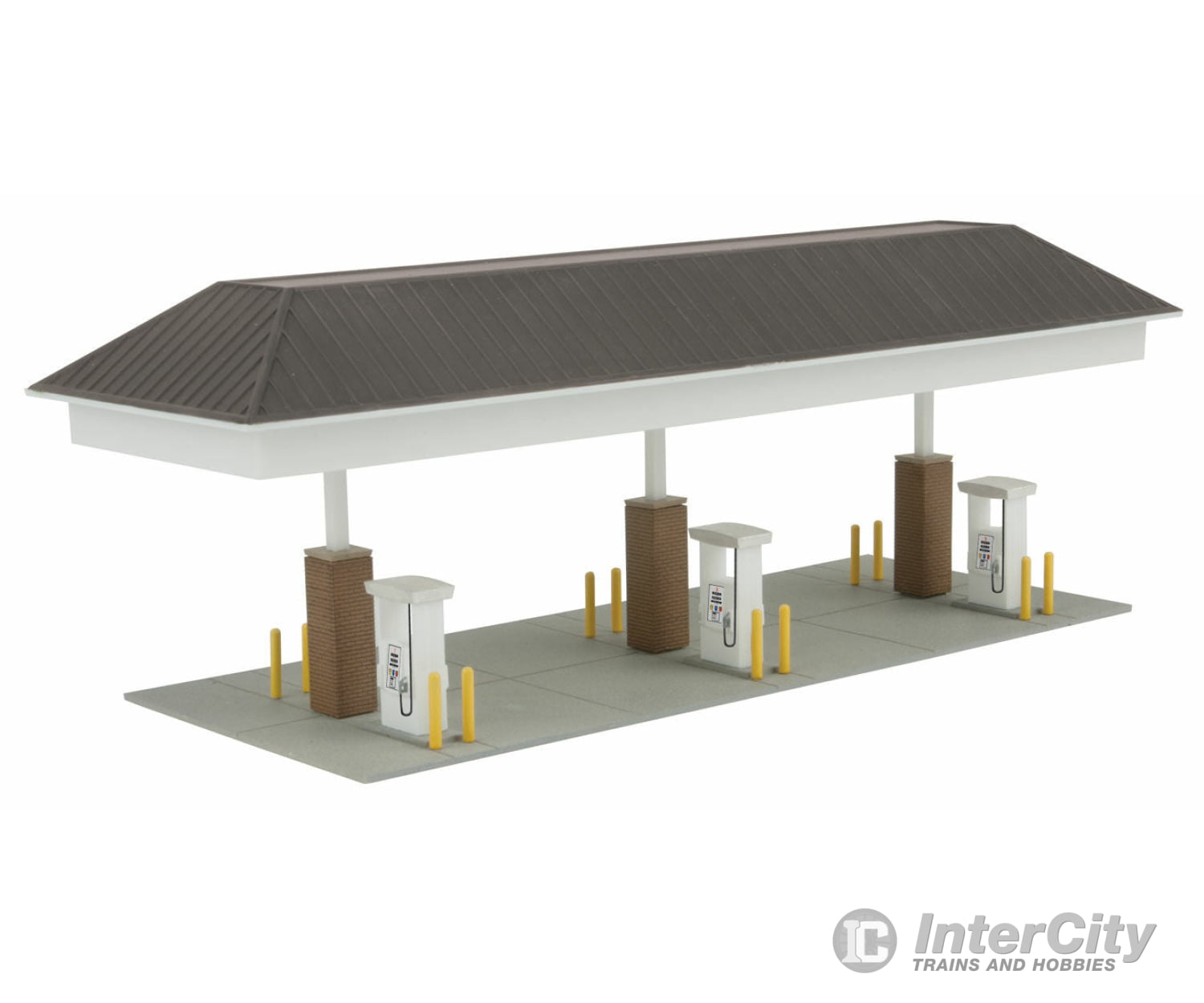 Walthers Cornerstone 3538 Modern Travel Center / Gas Station -- Kit Structures