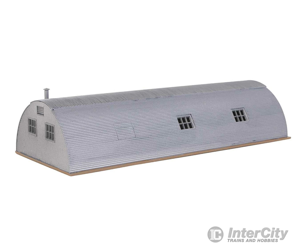 Walthers Cornerstone 3560 Quonset Hut -- Kit - 6-9/16 X 2-3/4 1-1/2’ 16.6 6.9 3.8Cm Structures