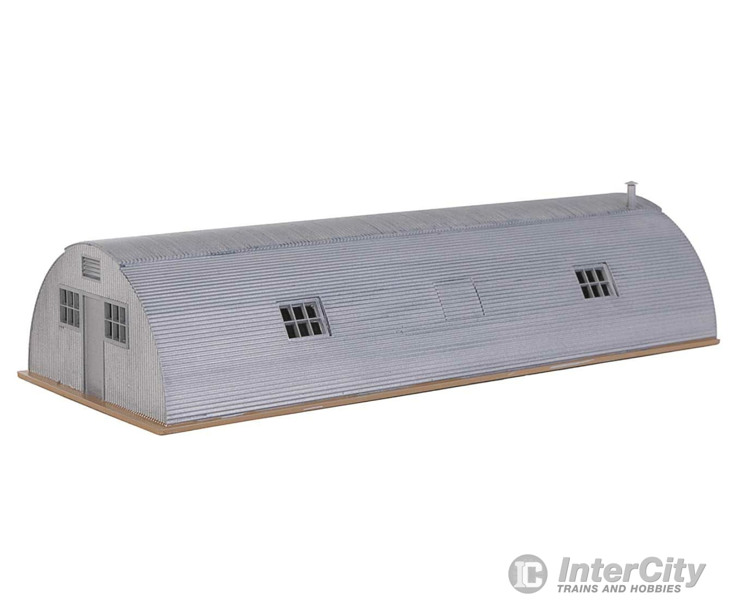 Walthers Cornerstone 3560 Quonset Hut -- Kit - 6-9/16 X 2-3/4 1-1/2’ 16.6 6.9 3.8Cm Structures