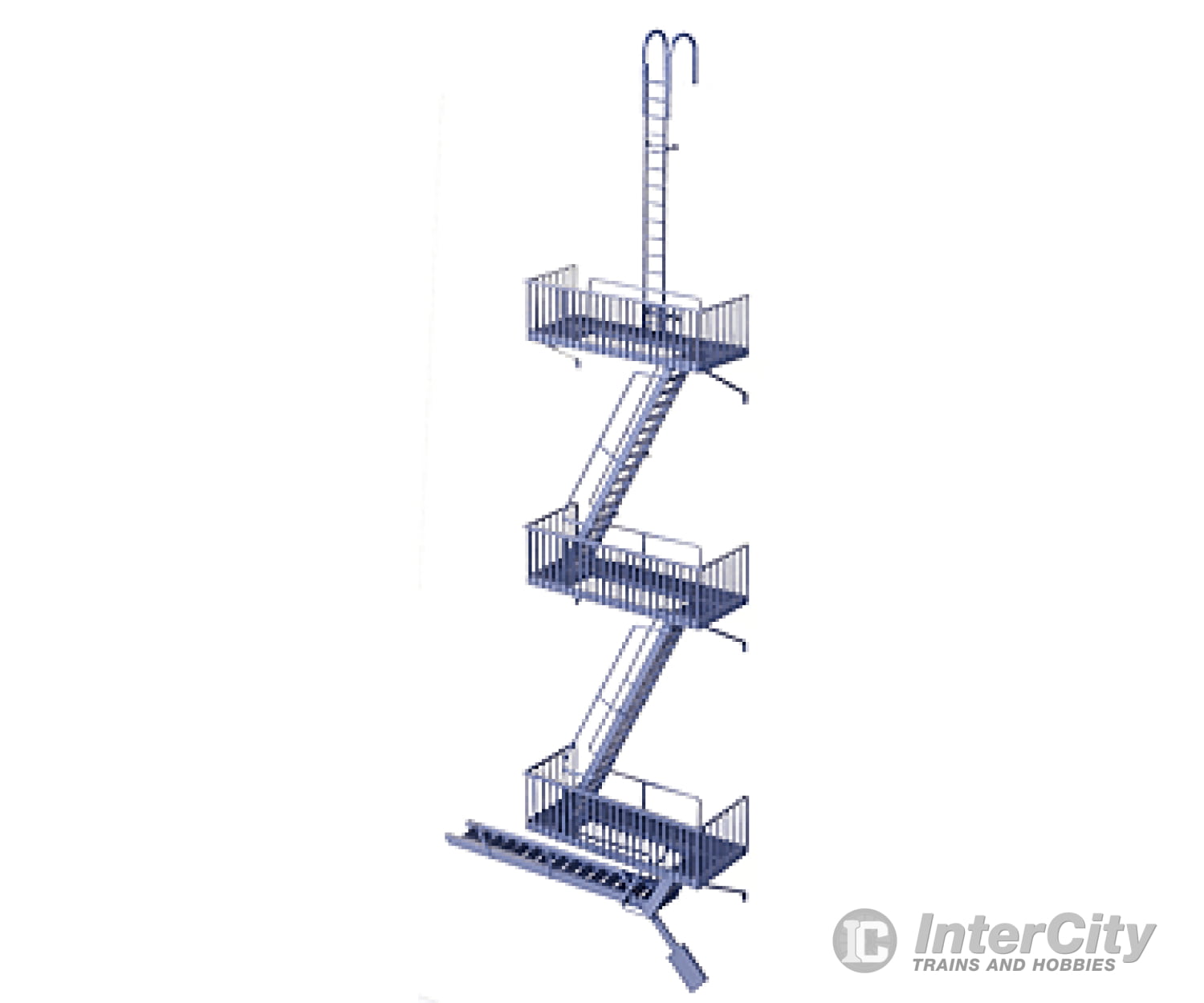 Walthers Cornerstone 3729 Vintage Fire Escape - - Kit Scenery Details