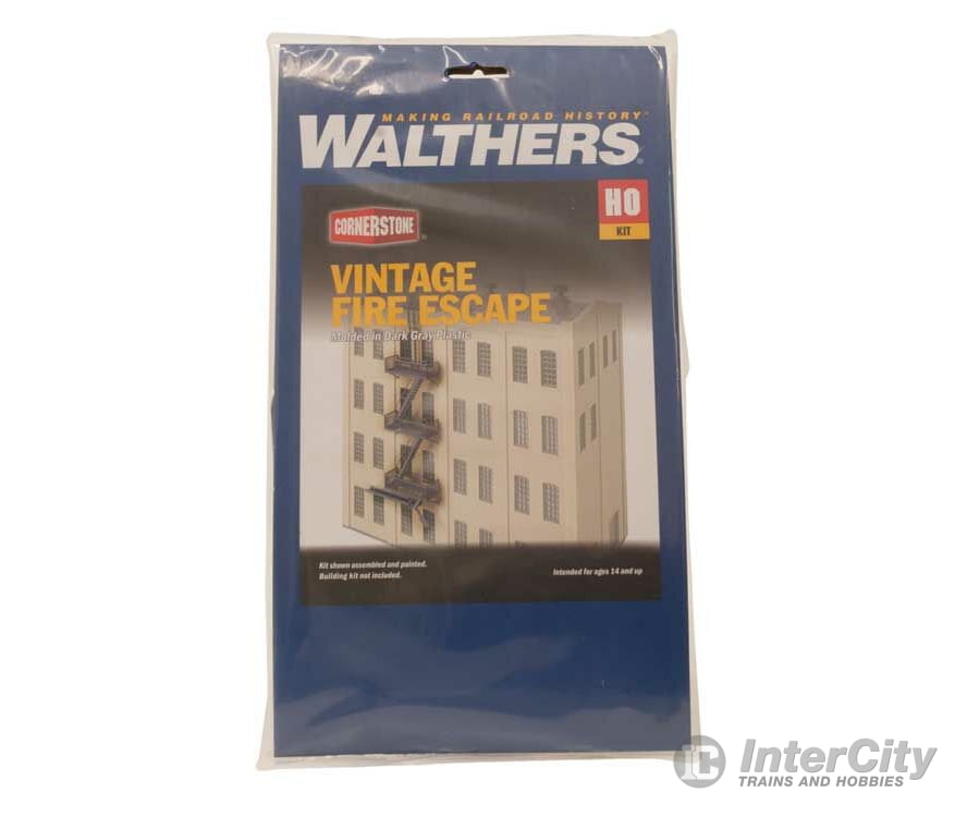 Walthers Cornerstone 3729 Vintage Fire Escape - - Kit Scenery Details