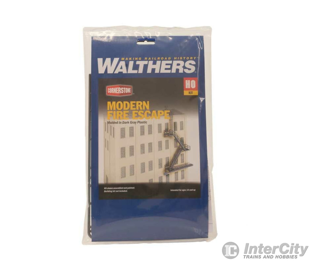 Walthers Cornerstone 3736 Modern Fire Escape -- Kit Scenery Details