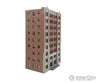 Walthers Cornerstone 3770 City Apartment Background Building -- Kit - 8-1/8 X 5-3/16 12-11/16’