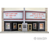 Walthers Cornerstone 3771 Rivoli Theatre -- Kit - 6-1/8 X 9-3/4 7-1/2’ 15.3 24.3 18.7Cm Structures