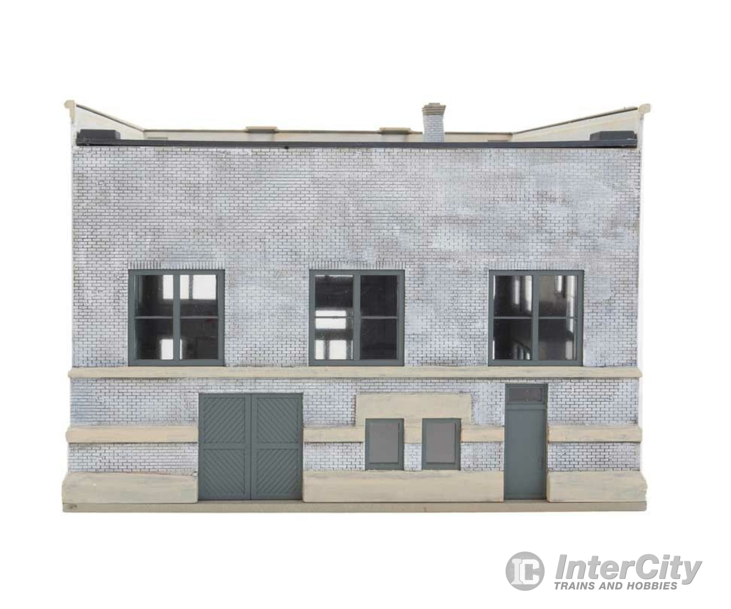 Walthers Cornerstone 3772 Liberty Bank & Trust -- Kit - 6-9/16 X 7-11/16 5’ 24.3 19.5 12.7Cm