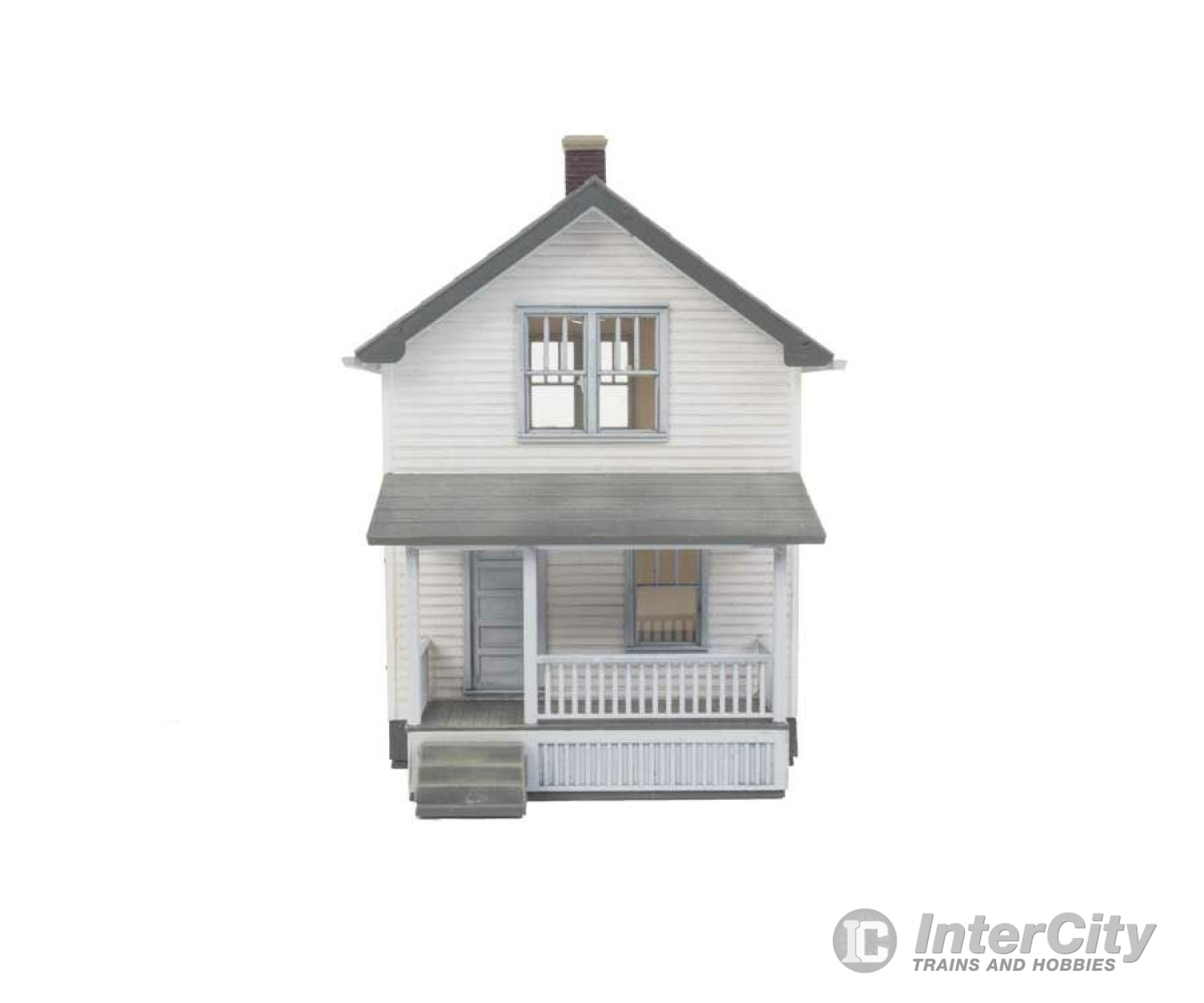 Walthers Cornerstone 3790 Company House Pkg(2) -- Kit - Each: 6-7/16 X 2-13/16 3-3/4’ 16.3 7.1