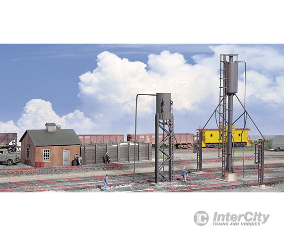 Walthers Cornerstone 3813 Sanding Tower & Drying House -- Kit Structures