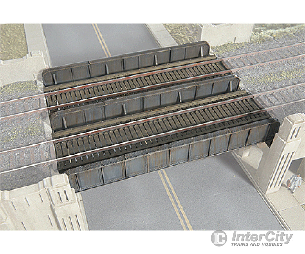 Walthers Cornerstone 3820 Through Plate-Girder Bridge -- Kit - 3-5/8 X 3-1/8 5/8’ 9.2 7.9 1.5Cm