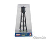 Walthers Cornerstone 3832 City Water Tower -- Assembled - Black 2-3/8 X 7’ 6 17.8Cm Structures