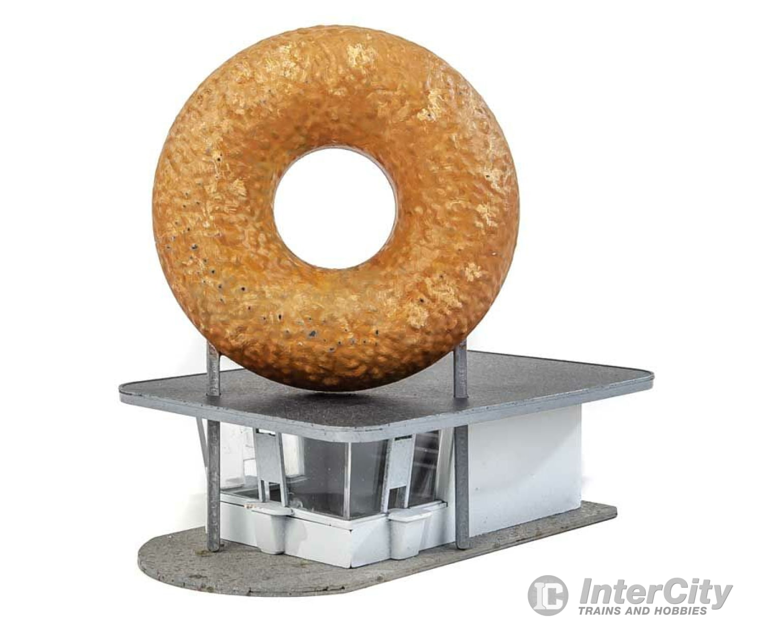 Walthers Cornerstone 3835 Hole-In-One Donut Shop -- Kit - 2-7/8 X 1-1/2 2-7/8’ 7.3 3.8 7.3Cm