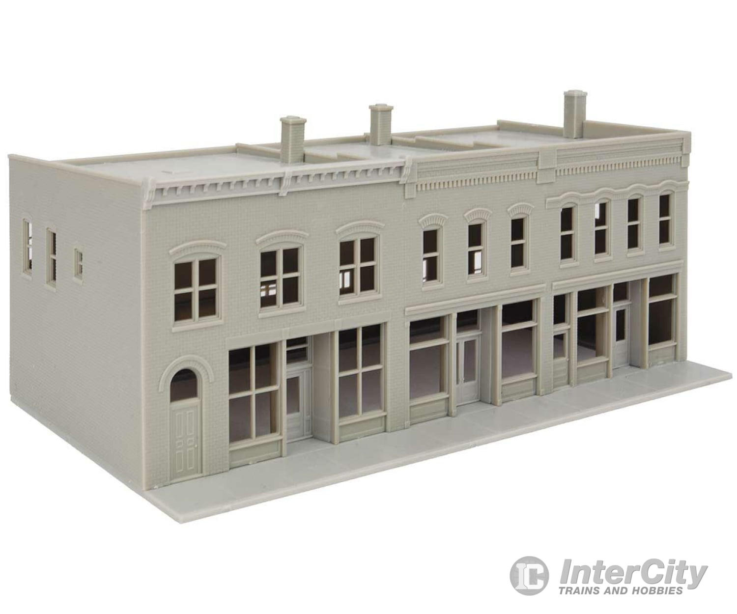 Walthers Cornerstone 3851 Merchant’s Row Iii -- Kit - 6-3/8 X 3-7/8 2-13/16’ 16.1 9.8 7.1Cm