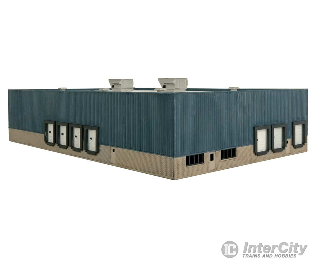 Walthers Cornerstone 3855 Modern Steel Warehouse -- Kit - 10-1/2 X 6-5/16 2-13/64’ 26.7 16 5.6Cm