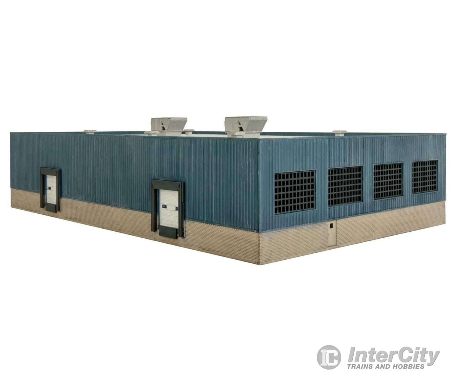 Walthers Cornerstone 3855 Modern Steel Warehouse -- Kit - 10-1/2 X 6-5/16 2-13/64’ 26.7 16 5.6Cm