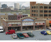 Walthers Cornerstone 3891 Modern Shopping Center I -- Kit - 6-1/4 X 3 2-1/8’ 15.8 7.6 5.3Cm