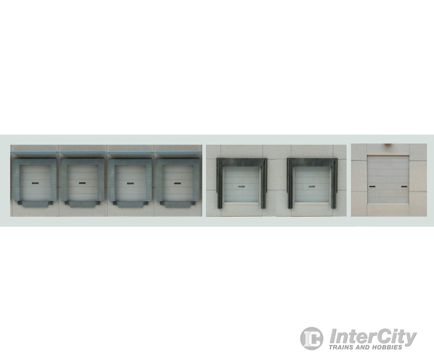 Walthers Cornerstone 4070 Truck And Railroad Docks -- Kit Scenery Details